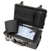 VALISE PELICASE 1510LOC NOIRE + RANGEMENT + POCHETTE ORDINATEUR