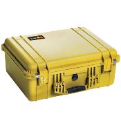 VALISE PELICASE 1550 JAUNE AVEC MOUSSE PREDECOUPEE