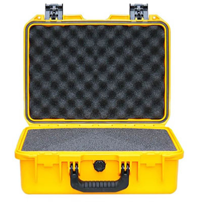 VALISE PELI STORM IM2200 JAUNE AVEC MOUSSE PREDECOUPEE