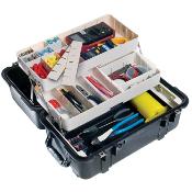 VALISE PELICASE 1460 POUR OUTILS NOIRE + COMPARTIMENTS