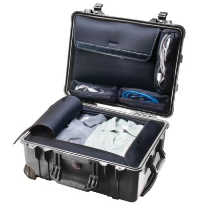 VALISE PELICASE 1560LOC NOIRE + RANGEMENT + POCHETTE ORDINATEUR