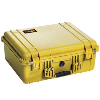 VALISE PELICASE 1550 JAUNE VIDE