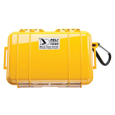 MICRO CASE PELI 1040 JAUNE INTEGRALE