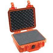 VALISE PELICASE 1200 ORANGE AVEC MOUSSE PREDECOUPEE