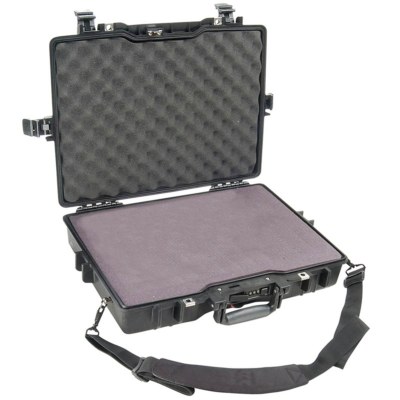 VALISE PELICASE 1495 NOIRE AVEC MOUSSE PREDECOUPEE