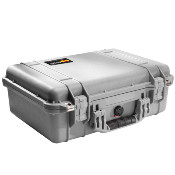 VALISE PELICASE 1500 GRISE AVEC MOUSSE PREDECOUPEE