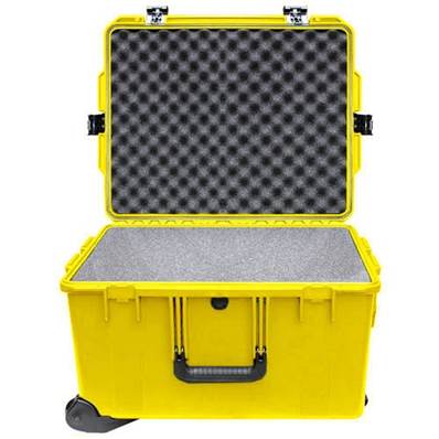 VALISE PELI STORM IM2750 JAUNE AVEC MOUSSE PREDECOUPEE