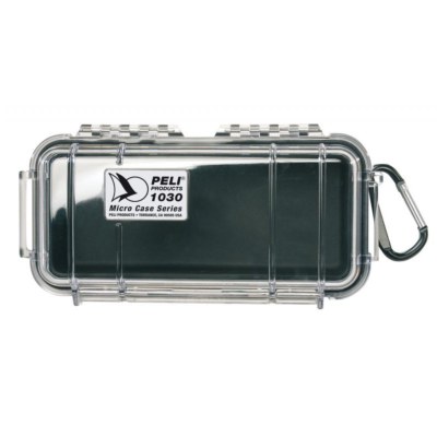 MICRO CASE PELI 1030 NOIRE - COUVERCLE TRANSPARENT