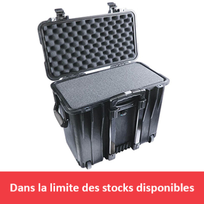 VALISE PELICASE 1440 NOIRE AVEC MOUSSE PREDECOUPEE