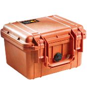 VALISE PELICASE 1300 ORANGE AVEC MOUSSE PREDECOUPEE