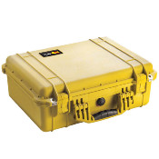 VALISE PELICASE 1520 JAUNE AVEC MOUSSE PREDECOUPEE