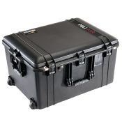 VALISE PELI AIR 1637 NOIRE + KIT CLOISONS + MOUSSE ALVEOLEE