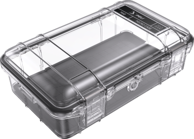 MICRO CASE PELI M60 NOIR / TRANSPARENT