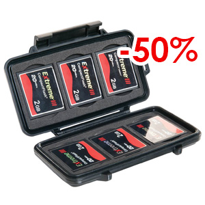 VALISE PELICASE 0945 NOIRE POUR CARTE COMPACT FLASH