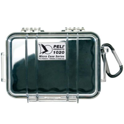 MICRO CASE PELI 1020 NOIRE - COUVERCLE TRANSPARENT