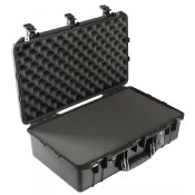 VALISE PELI AIR 1555 NOIRE AVEC MOUSSE PREDECOUPEE