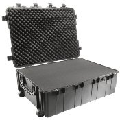 TRANSPORT CASE PELI 1730 NOIRE AVEC MOUSSE PREDECOUPEE