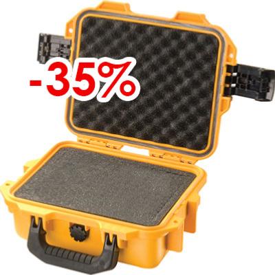 VALISE PELI STORM IM2050 JAUNE AVEC MOUSSE PREDECOUPEE