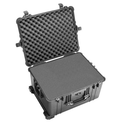 VALISE PELICASE 1620 NOIRE AVEC MOUSSE PREDECOUPEE