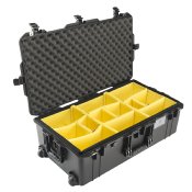 VALISE PELI AIR 1615 NOIRE + KIT CLOISONS + MOUSSE ALVEOLEE