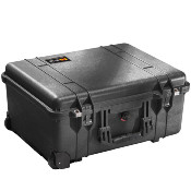 VALISE PELICASE 1560SC NOIRE + KIT CLOISON +POCHETTE ORDINATEUR