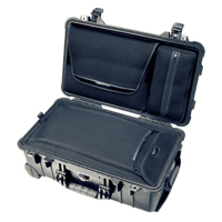 VALISE PELICASE 1510LOC NOIRE + RANGEMENT + POCHETTE ORDINATEUR