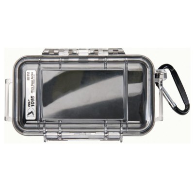 MICRO CASE PELI 1015 NOIRE - COUVERCLE TRANSPARENT