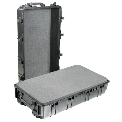 TRANSPORT CASE PELI 1780 NOIRE AVEC MOUSSE PREDECOUPEE