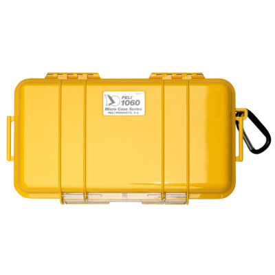 MICRO CASE PELI 1060 JAUNE INTEGRALE