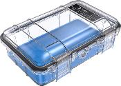MICRO CASE PELI M50 BLEU / TRANSPARENT