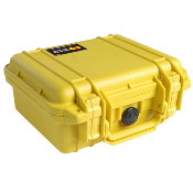 VALISE PELICASE 1200 JAUNE AVEC MOUSSE PREDECOUPEE