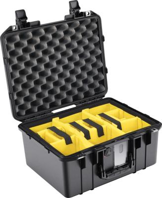 VALISE PELI AIR 1507 NOIRE + KIT CLOISONS + MOUSSE ALVEOLEE 