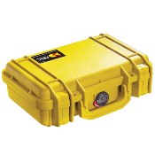 VALISE PELICASE 1170 JAUNE AVEC MOUSSE PREDECOUPEE