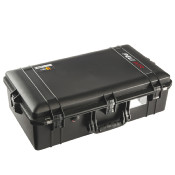 VALISE PELI AIR 1605 NOIRE + KIT CLOISONS + MOUSSE ALVEOLEE