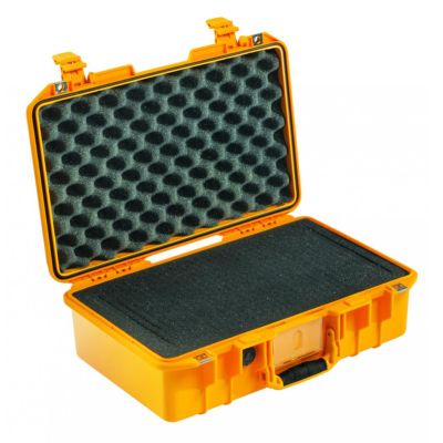 VALISE PELI AIR 1485 JAUNE AVEC MOUSSE PREDECOUPEE